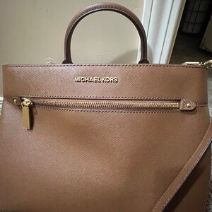 Michael Kors Tan Satchel Bag